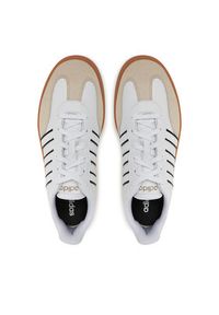 Adidas - adidas Sneakersy Barreda JH7106 Biały. Kolor: biały. Materiał: skóra #5