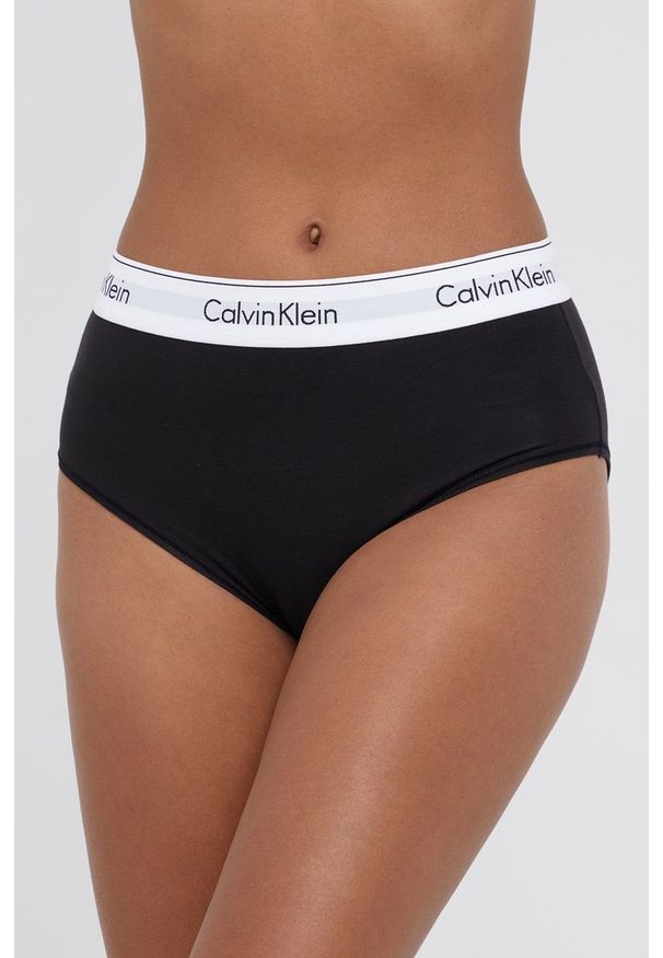 Calvin Klein Underwear Figi kolor czarny. Kolor: czarny