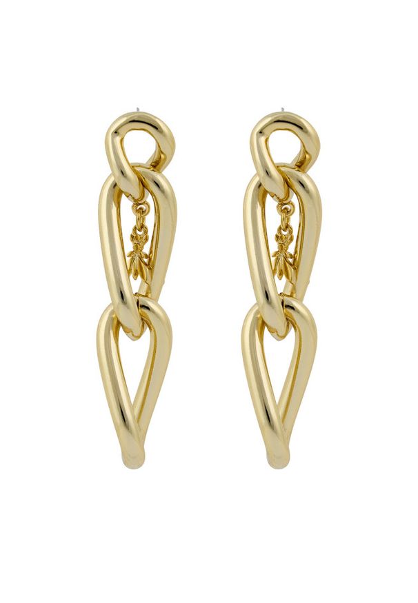 Kolczyki Patrizia Pepe. Materiał: złote. Kolor: złoty