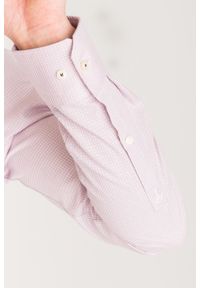 Joop! Collection - Rózowa koszula Joop Pierce we wzór. Okazja: na spotkanie biznesowe, na co dzień. Sezon: lato. Styl: casual, biznesowy