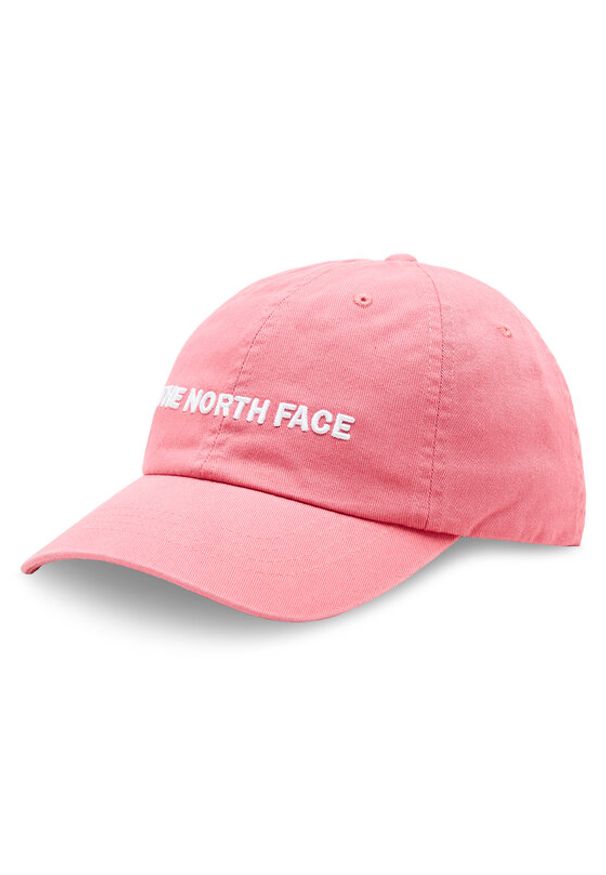 The North Face Czapka z daszkiem Horizontal Embro Ballcap NF0A5FY1N0T1 Różowy. Kolor: różowy. Materiał: bawełna