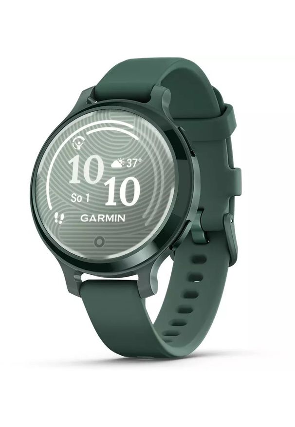 GARMIN - Zegarek sportowy Garmin Lily 2 Active Zielony (010-02891-02). Kolor: zielony. Styl: sportowy