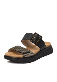 Remonte Klapki CEO-D1J61-03 Czarny. Kolor: czarny. Materiał: skóra #2
