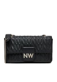 Nine West Torebka CEO-Astoria-Allure-LX10165 Czarny. Kolor: czarny