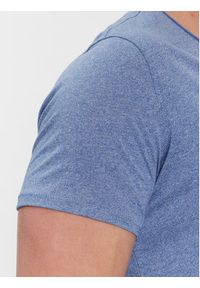 Tommy Jeans T-Shirt Tjm Slim Jaspe V Neck DM0DM09587 Niebieski Slim Fit. Kolor: niebieski. Materiał: bawełna, syntetyk #3