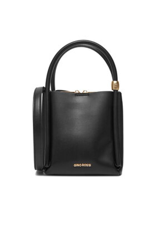Gino Rossi Torebka CEO-SADE-LX10152 Czarny. Kolor: czarny