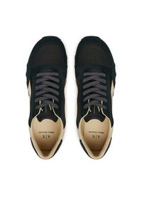 Armani Exchange Sneakersy XUX083 XV263 U395 Czarny. Kolor: czarny. Materiał: skóra, zamsz #6