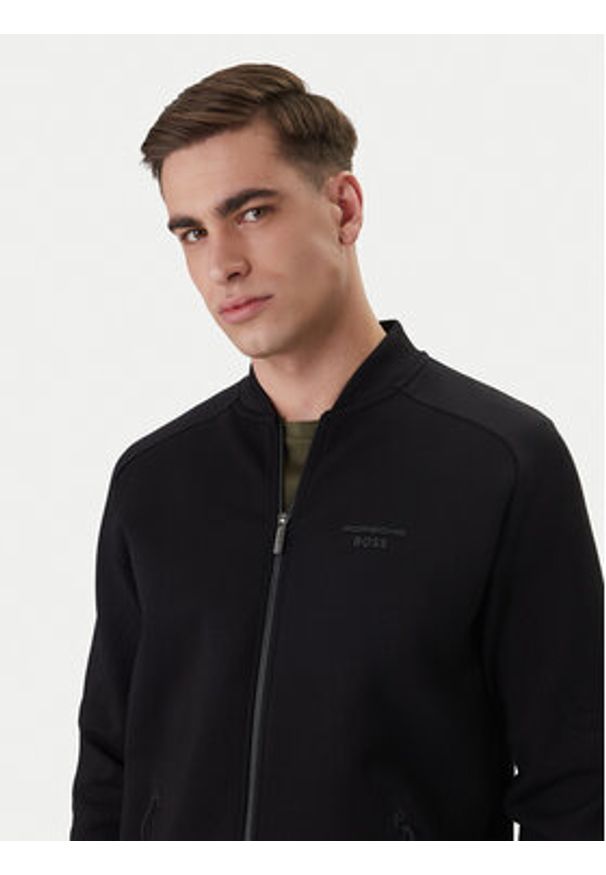 BOSS Bluza PS Spirit70 50559789 Czarny Regular Fit. Kolor: czarny. Materiał: bawełna