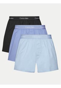 Calvin Klein Underwear Komplet 3 par bokserek LV00NB4267 Kolorowy. Materiał: bawełna. Wzór: kolorowy