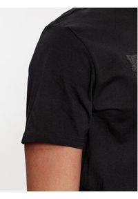 Guess T-Shirt M4RI70 K9RM1 Czarny Slim Fit. Kolor: czarny. Materiał: bawełna