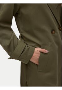 Vero Moda Trencz Lou 10257581 Zielony Regular Fit. Kolor: zielony. Materiał: syntetyk #2