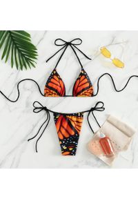 Intica - Strój kąpielowy dwuczęściowy na lato z regulowanymi ramiączkami Gabie. Kolor: wielokolorowy. Materiał: materiał