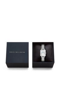 Daniel Wellington Zegarek Quadro Sterling Roman Numerals DW00100863 Srebrny. Kolor: srebrny