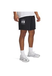 Spodenki Under Armour Ua Rival Terrylogo8inshort Dorosłych. Kolor: czarny. Długość: krótkie. Sport: fitness #1