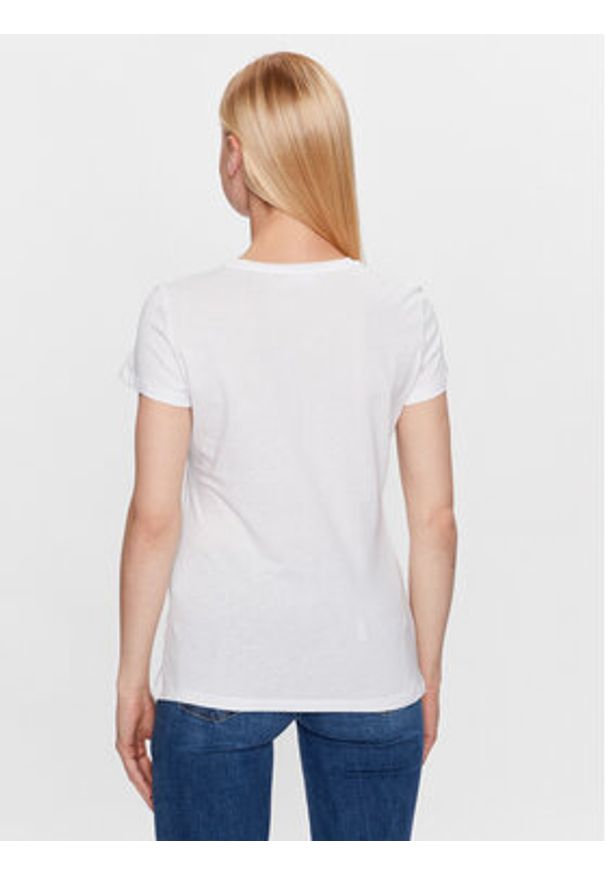 Liu Jo T-Shirt WF3085 J6308 Biały Regular Fit. Kolor: biały. Materiał: bawełna
