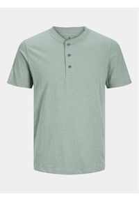 Jack & Jones - Jack&Jones T-Shirt Jprblunixs 12257965 Zielony Slim Fit. Kolor: zielony. Materiał: bawełna