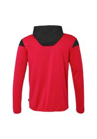UHLSPORT - Bluza dresowa z kapturem Uhlsport Squad 27. Typ kołnierza: kaptur. Kolor: wielokolorowy, czarny, czerwony. Materiał: dresówka #2