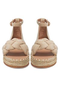 DeeZee Espadryle LE601-59 Beżowy. Kolor: beżowy. Materiał: materiał #7