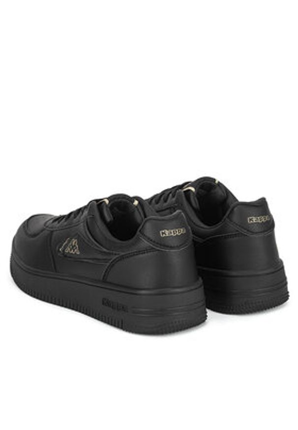 Kappa Sneakersy VSKA004 Czarny. Kolor: czarny. Materiał: skóra