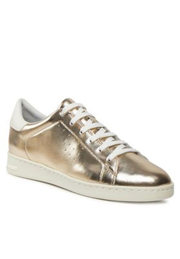 Geox Sneakersy D Jaysen D451BB 044BC C2L1R Złoty. Kolor: złoty. Materiał: skóra
