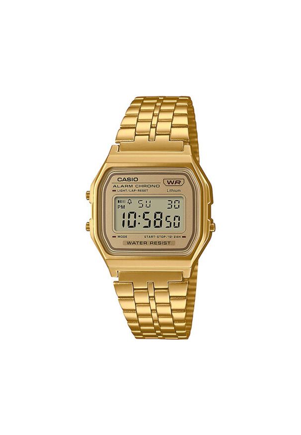 Casio Zegarek Vintage A158WETG-9AEF Złoty. Kolor: złoty. Styl: vintage