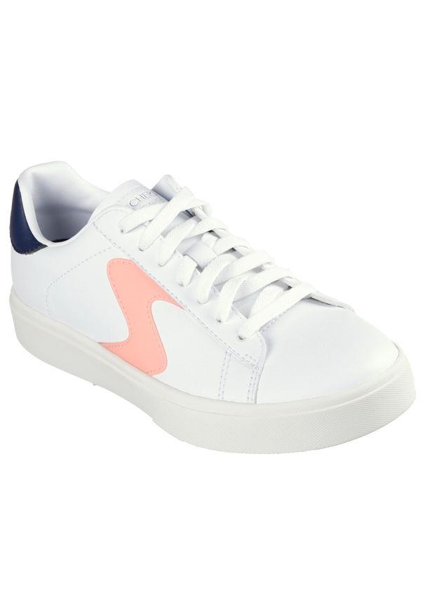 skechers - Buty do chodzenia damskie Skechers Eden Lx-top Grade. Zapięcie: sznurówki. Kolor: różowy, niebieski, wielokolorowy, biały. Materiał: materiał. Szerokość cholewki: normalna. Model: Skechers Sport. Sport: turystyka piesza