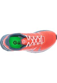 Buty trailowe damskie Inov-8 TrailFly Ultra G 300 Max. Zapięcie: sznurówki. Kolor: pomarańczowy. Materiał: materiał, tkanina. Szerokość cholewki: normalna