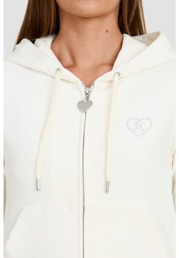 Juicy Couture - JUICY COUTURE Bluza ecru Rodeo Robertson. Kolor: beżowy
