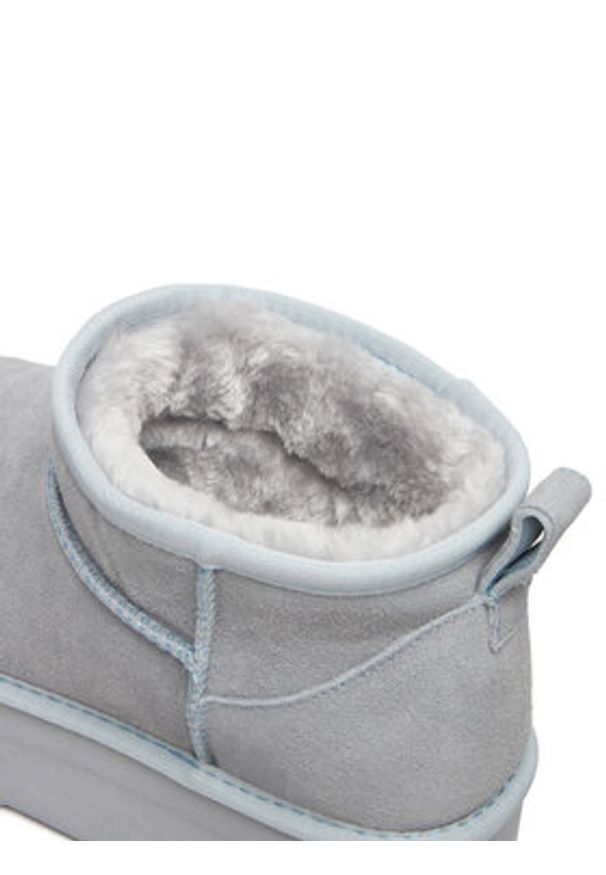 DeeZee Śniegowce DZN-005 Niebieski. Kolor: niebieski. Materiał: materiał