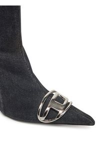 Diesel Kozaki D-Venus Tbt D Y03316P6901 T8013 Czarny. Kolor: czarny. Materiał: materiał #5