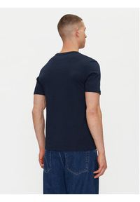 Timberland T-Shirt TB0A5UPQ Granatowy Regular Fit. Kolor: niebieski. Materiał: bawełna
