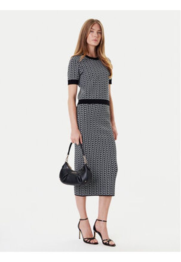 MICHAEL Michael Kors Sweter MT56198HQG Szary Regular Fit. Kolor: szary. Materiał: wiskoza