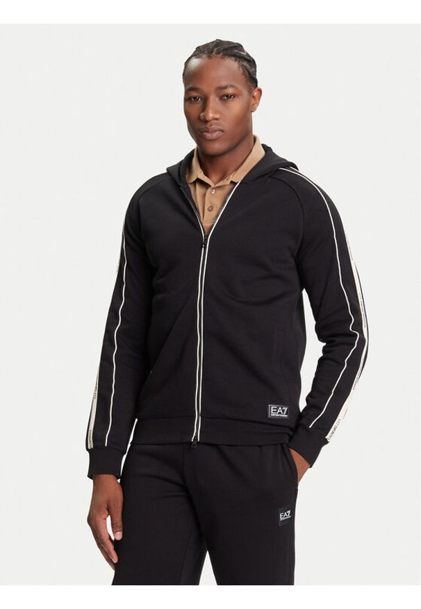 EA7 Emporio Armani Bluza 7M000973 AF10377 UC001 Czarny Regular Fit. Kolor: czarny. Materiał: bawełna