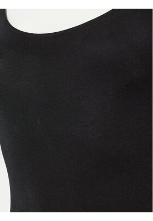 Wolford Body Jamaika 75085 Czarny Slim Fit. Kolor: czarny. Materiał: bawełna, syntetyk