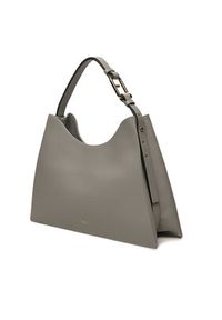 Furla Torebka Nuvola L Hobo WB01246 BX2045 3291S Szary. Kolor: szary. Materiał: skórzane #3