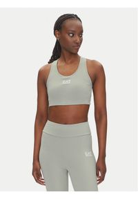 EA7 Emporio Armani Biustonosz sportowy 7W000231 AF12625 U8058 Szary. Kolor: szary. Materiał: syntetyk