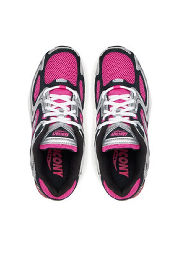 Saucony Sneakersy Grid Jazz 9 S70899 7 Różowy. Kolor: różowy. Materiał: materiał