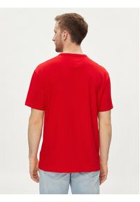 Tommy Jeans T-Shirt DM0DM18872 Czerwony Regular Fit. Kolor: czerwony. Materiał: bawełna