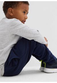 bonprix - Ciepłe, polarowe spodnie termiczne. Kolor: niebieski. Materiał: polar #3