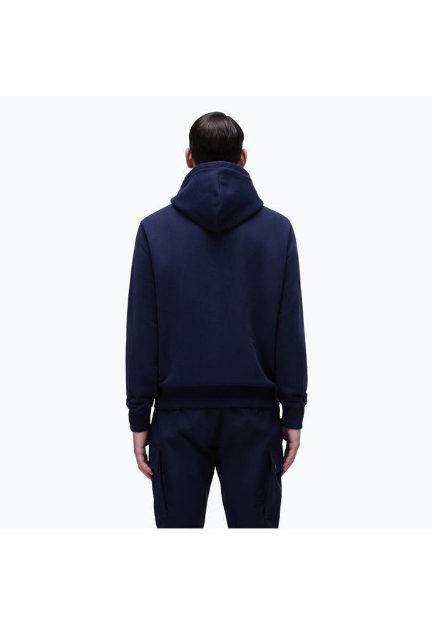 Bluza męska Napapijri B-Portalet Hooded. Kolor: niebieski