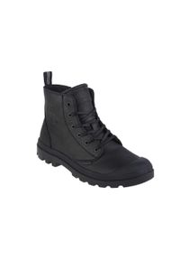Buty sportowe Sneakersy męskie, Palladium Pampa Zip Lth Ess. Wysokość cholewki: za kostkę. Zapięcie: sznurówki. Kolor: czarny. Materiał: materiał, syntetyk. Szerokość cholewki: normalna. Sport: turystyka piesza