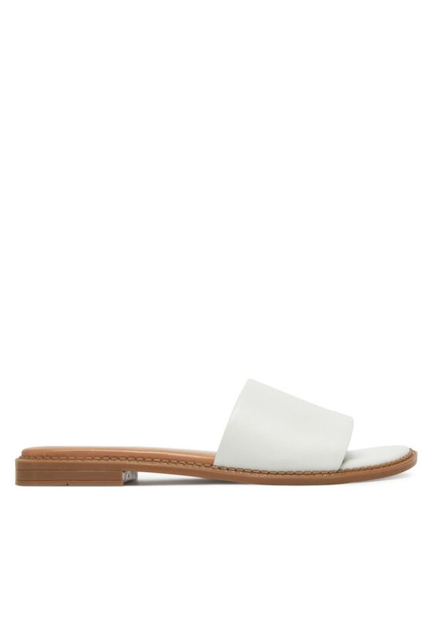 Lasocki Klapki CEO-EST-AFIONA-01 Biały. Kolor: biały. Materiał: skóra