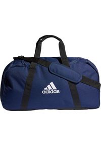Adidas Torba sportowa Tiro Primegreen Hardcase granatowa 40 l. Kolor: niebieski