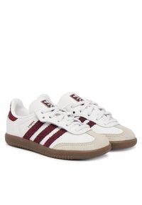 Adidas - adidas Sneakersy Samba Og Comfort Closure Elastic Lace KZ8680 Biały. Kolor: biały. Materiał: skóra #4