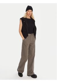 G-Star RAW - G-Star Raw Spodnie materiałowe Deck 2.0 D26432-E078 Zielony Wide Leg. Kolor: zielony. Materiał: bawełna #5
