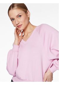 Moss Copenhagen Bluza Nelina 17461 Różowy Regular Fit. Kolor: różowy. Materiał: wiskoza