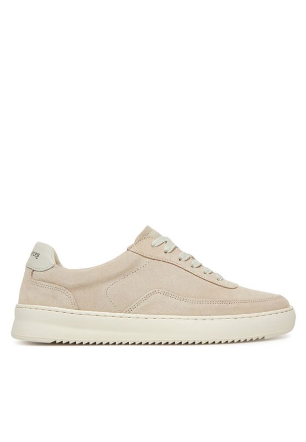 Filling Pieces Sneakersy Mondo 46722792203 Beżowy. Kolor: beżowy. Materiał: zamsz, skóra