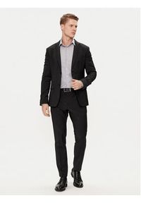 Calvin Klein Koszula K10K112588 Granatowy Slim Fit. Kolor: niebieski. Materiał: bawełna #4
