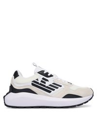 EA7 Emporio Armani Sneakersy 7X000657 AF23110 MZ021 Biały. Kolor: biały. Materiał: materiał #1
