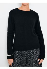 Sinsay - Sweter basic - czarny. Kolor: czarny
